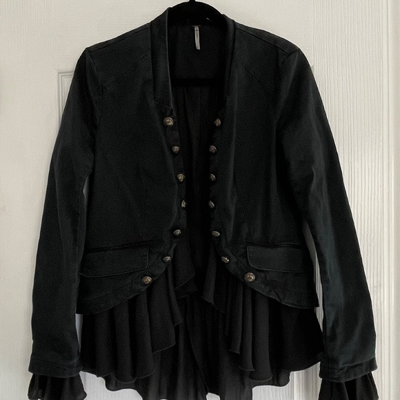 Free People Ruffles Romance Jacket - Picture 8 of 12